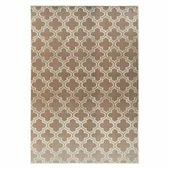 BAUHAUS Kayoom Kurzflorteppich Monroe I Braun, 290 X 200 Cm, 100 % Polyester