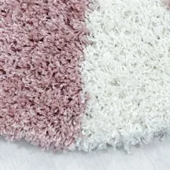 BAUHAUS Hochflorteppich Tango 3101 Rose, Durchmesser: 120 Cm, 100% Polypropylen -Angebote Fliesen Verkäufe 12 3723