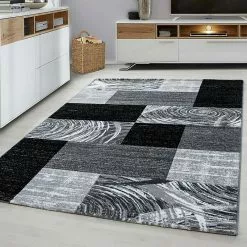 BAUHAUS Kurzflorteppich Parma 9220 Schwarz, 150 X 80 Cm, 100% Polypropylen -Angebote Fliesen Verkäufe 12 3801
