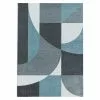 BAUHAUS Kurzflorteppich Efor 3711 Blau, 250 X 80 Cm, 100% Polypropylen