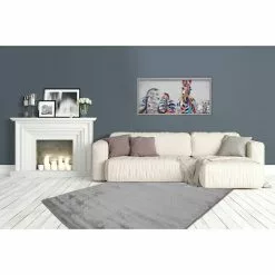 BAUHAUS Kurzflorteppich Softtouch Silber, 150 X 80 Cm, 100 % Polypropylen (Flor) -Angebote Fliesen Verkäufe 12 3858