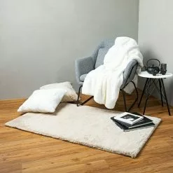 BAUHAUS Hochflorteppich Happy Beige, 290 X 200 Cm, 100 % Polyester (Flor) -Angebote Fliesen Verkäufe 12 3880