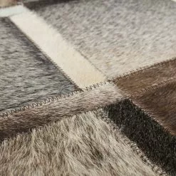 BAUHAUS Kayoom Echtlederteppich Eclipse 410 Grau, 150 X 80 Cm, 100 % Leder -Angebote Fliesen Verkäufe 12 3891