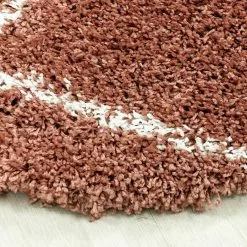 BAUHAUS Hochflorteppich Alvor 3401 Terra, Durchmesser: 80 Cm, 100% Polypropylen -Angebote Fliesen Verkäufe 12 3923