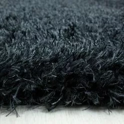 BAUHAUS Hochflorteppich Brilliant 4200 Schwarz, 150 X 80 Cm, 100% Polyester -Angebote Fliesen Verkäufe 12 3926