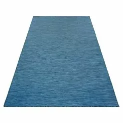 BAUHAUS Flachgewebeteppich Mambo 2000 Blau, 230 X 67 Cm, 100% Polypropylen