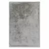 BAUHAUS Hochflorteppich Happy Silber, 150 X 80 Cm, 100 % Polyester (Flor)