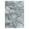 BAUHAUS Kurzflorteppich Naxos 3815 Silber, 150 X 80 Cm, 80% Polypropylen, 20% Polyester