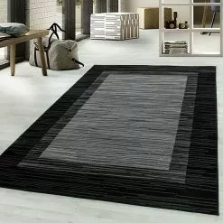 BAUHAUS Kurzflorteppich Base 2820 Schwarz, 100 X 60 Cm, 100% Polypropylen -Angebote Fliesen Verkäufe 12 4215