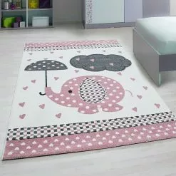 BAUHAUS Kurzflorteppich Kids 0570 Pink, 230 X 160 Cm, 100% Polypropylen -Angebote Fliesen Verkäufe 12 4241