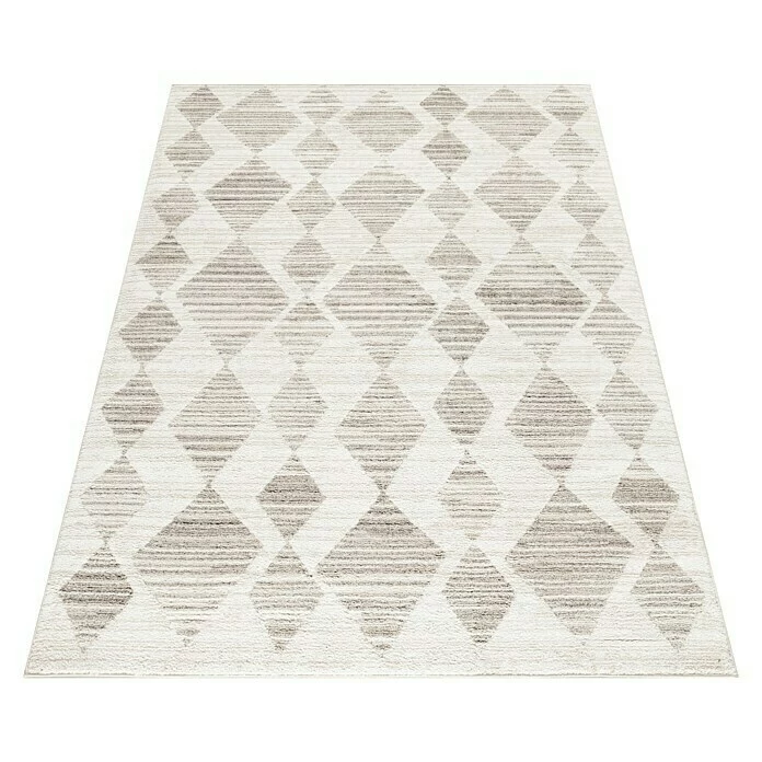 BAUHAUS Kurzflorteppich Taznaxt 5102 Cream, 200 X 140 Cm, 100% Polyester 2 BAUHAUS Kurzflorteppich Taznaxt 5102 Cream, 200 X 140 Cm, 100% Polyester – Bild 2