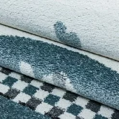 BAUHAUS Kurzflorteppich Kids 0570 Blau, 230 X 160 Cm, 100% Polypropylen -Angebote Fliesen Verkäufe 12 4259