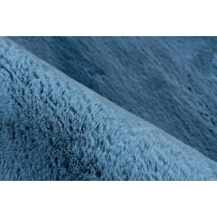 BAUHAUS Teppich Rund Happy Himmelblau, Durchmesser: 120 Cm, 100 % Polyester (Flor) 3 BAUHAUS Teppich Rund Happy Himmelblau, Durchmesser: 120 Cm, 100 % Polyester (Flor) – Bild 3