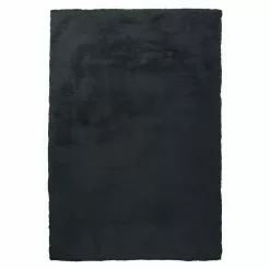 BAUHAUS Kayoom Hochflorteppich Rabbit Anthrazit, 170 X 120 Cm, 100 % Polyester