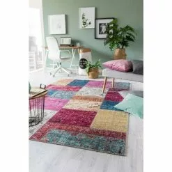 BAUHAUS Teppich Prima Bunt, 170 X 120 Cm, 100 % Polyester -Angebote Fliesen Verkäufe 12 4343