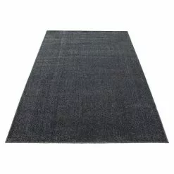 BAUHAUS Kurzflorteppich Ata 7000 Grau, 370 X 280 Cm, 100% Polypropylen