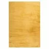 BAUHAUS Hochflorteppich Happy Gelb, 170 X 120 Cm, 100 % Polyester (Flor)