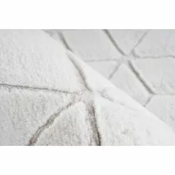 BAUHAUS Kayoom Hochflorteppich Vivica 125 Weiß/Rosé, 150 X 80 Cm, 100 % Polyester -Angebote Fliesen Verkäufe 12 4455