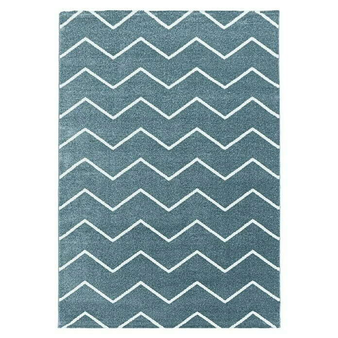 BAUHAUS Hochflorteppich Rio 4602 Blau, 150 X 80 Cm, 100% Polypropylen 1 BAUHAUS Hochflorteppich Rio 4602 Blau, 150 X 80 Cm, 100% Polypropylen