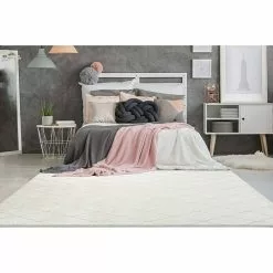 BAUHAUS Kayoom Hochflorteppich Vivica 225 Weiß/Creme, 230 X 160 Cm, 100 % Polyester -Angebote Fliesen Verkäufe 12 4513