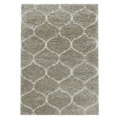 BAUHAUS Hochflorteppich Salsa 3201 Beige, 170 X 120 Cm, 100% Polypropylen