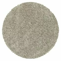 BAUHAUS Hochflorteppich Sydney 3000 Natur, Durchmesser: 200 Cm, 100% Polypropylen