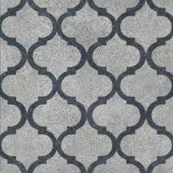 BAUHAUS Ambiente By Palazzo Feinsteinzeugfliese Vintage 20 X 20 Cm, Schwarz, Matt