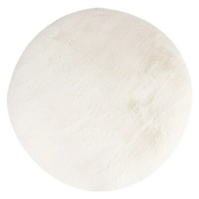 BAUHAUS Teppich Rund Happy Elfenbein, Durchmesser: 120 Cm, 100 % Polyester (Flor) 1 BAUHAUS Teppich Rund Happy Elfenbein, Durchmesser: 120 Cm, 100 % Polyester (Flor)