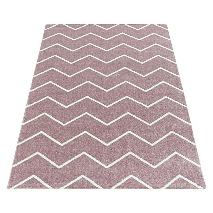 BAUHAUS Hochflorteppich Rio 4602 Rose, 200 X 140 Cm, 100% Polypropylen 2 BAUHAUS Hochflorteppich Rio 4602 Rose, 200 X 140 Cm, 100% Polypropylen – Bild 2