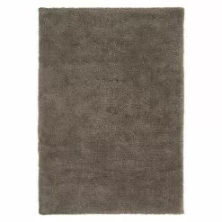 BAUHAUS Hochflorteppich Sugar Taupe, 180 X 120 Cm, 100 % Polyester