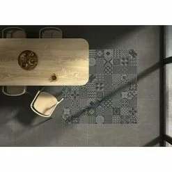 BAUHAUS Ambiente By Palazzo Feinsteinzeugfliese Vintage 20 X 20 Cm, Schwarz, Matt -Angebote Fliesen Verkäufe 12 472