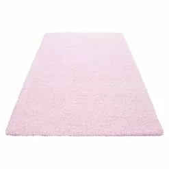 BAUHAUS Hochflorteppich Life 1500 Pink, 170 X 120 Cm, 100% Polypropylen