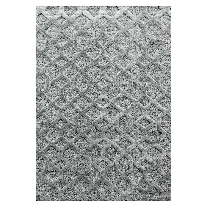BAUHAUS Hochflorteppich Pisa 4702 Grau, 110 X 60 Cm, 100% Polypropylen 1 BAUHAUS Hochflorteppich Pisa 4702 Grau, 110 X 60 Cm, 100% Polypropylen