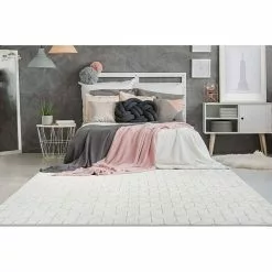 BAUHAUS Kayoom Hochflorteppich Vivica 125 Weiß/Creme, 230 X 160 Cm, 100 % Polyester -Angebote Fliesen Verkäufe 12 4784