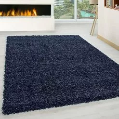 BAUHAUS Hochflorteppich Life 1500 Navy, 290 X 200 Cm, 100% Polypropylen -Angebote Fliesen Verkäufe 12 4788