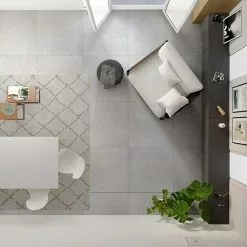 BAUHAUS Feinsteinzeugfliese Homestone Grey 100 X 100 Cm, Grau, Matt -Angebote Fliesen Verkäufe 12 488