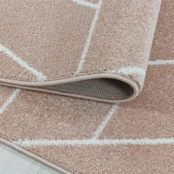 BAUHAUS Kurzflorteppich Efor 3715 Rose, 200 X 140 Cm, 100% Polypropylen -Angebote Fliesen Verkäufe 12 4902