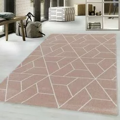 BAUHAUS Kurzflorteppich Efor 3715 Rose, 200 X 140 Cm, 100% Polypropylen -Angebote Fliesen Verkäufe 12 4904