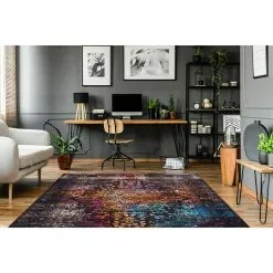 BAUHAUS Kayoom Flachgewebeteppich Galaxy Braun/Multi, 150 X 80 Cm, 100 % Polyester -Angebote Fliesen Verkäufe 12 4927