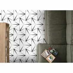 BAUHAUS Feinsteinzeugfliese Hexagon Trident Blanco 22 X 25 Cm, Weiß/Schwarz, Matt -Angebote Fliesen Verkäufe 12 494