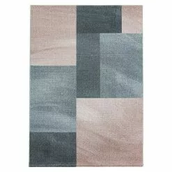 BAUHAUS Kurzflorteppich Efor 3712 Rose, 170 X 120 Cm, 100% Polypropylen