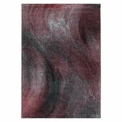 BAUHAUS Kurzflorteppich Ottawa 4204 Rot, 230 X 160 Cm, 100% Polypropylen