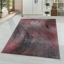 BAUHAUS Kurzflorteppich Ottawa 4204 Rot, 230 X 160 Cm, 100% Polypropylen -Angebote Fliesen Verkäufe 12 5005
