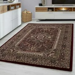 BAUHAUS Kurzflorteppich Marrakesh 0207 Rot, 170 X 120 Cm, 100% Polypropylen -Angebote Fliesen Verkäufe 12 5011