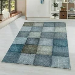 BAUHAUS Kurzflorteppich Ottawa 4202 Blau, 150 X 80 Cm, 100% Polypropylen -Angebote Fliesen Verkäufe 12 5079