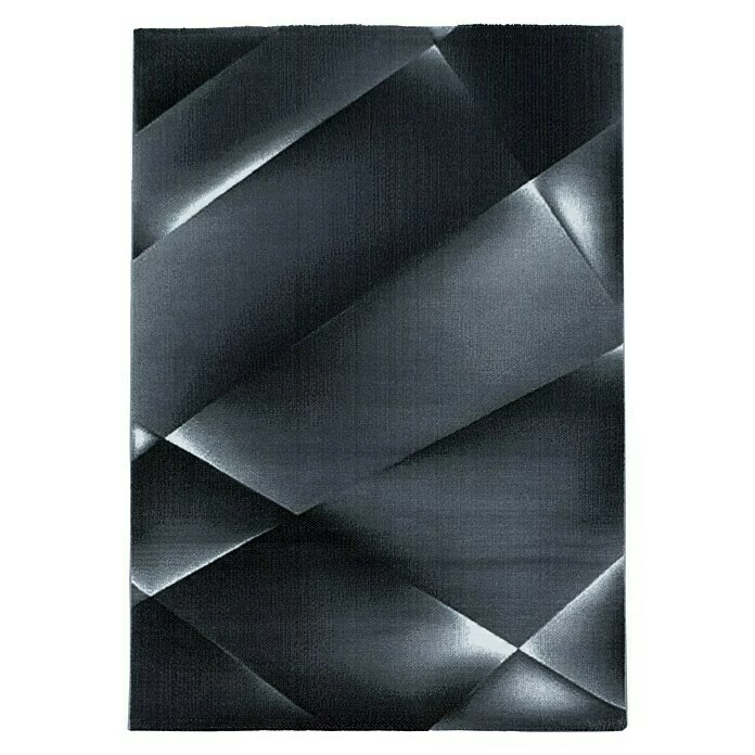 BAUHAUS Kurzflorteppich Costa 3527 Schwarz, 200 X 140 Cm, 100% Polypropylen 1 BAUHAUS Kurzflorteppich Costa 3527 Schwarz, 200 X 140 Cm, 100% Polypropylen