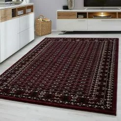 BAUHAUS Kurzflorteppich Marrakesh 0351 Rot, 290 X 200 Cm, 100% Polypropylen -Angebote Fliesen Verkäufe 12 5143