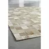 BAUHAUS Esbeco Deko-Kuhfell Patchwork Champagner, 180 X 120 Cm, 100 % Echtfell