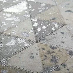 BAUHAUS Kayoom Echtlederteppich Rocket II Grau/Silber, 230 X 160 Cm, 100 % Leder -Angebote Fliesen Verkäufe 12 5294