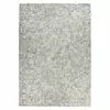 BAUHAUS Kayoom Echtlederteppich Rocket I Grau/Silber, 170 X 120 Cm, 100 % Leder